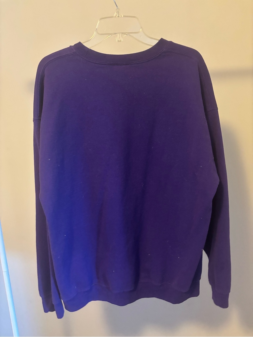 Toronto Raptors '47 Purple Logo Crewneck Sweatshirt - Picture 4 of 4